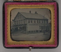 Untitled (Commercial Building, Bridgewater, Massachusetts), 1855. Creator: L. Bradford Howard.