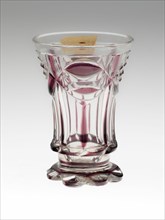 Beaker, Bohemia, c. 1850. Creator: Bohemia Glass.