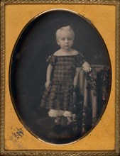 Untitled (Portrait of a Child), 1839/60. Creator: Mathew Brady.