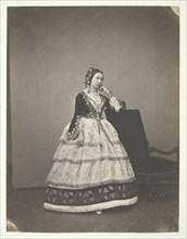Madame Carrelle, 1856/57. Creators: Pierre-Louis Pierson, Louis Frédéric Mayer.