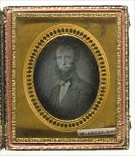 Untitled [portrait ofa bearded man], 1839/99.  Creator: W. Lucas.