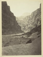 Grand Cañon of the Colorado River, Mouth of Kanab Wash, Looking West, 1872. Creator: William H. Bell.