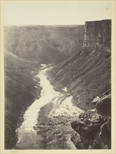 Grand Cañon, Colorado River, Near Paria Creek, Looking West, 1872. Creator: William H. Bell.