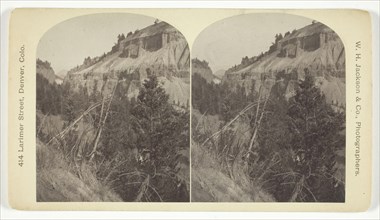 Basaltic Cañon, Foot of Tower Creek, 1879/92. Creator: William H. Jackson.