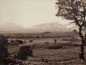 The Spanish Peaks, c. 1871. Creator: William H. Jackson.