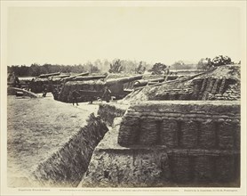 Battery No. 1, Near Yorktown, Virginia, May 1862. Creator: Wood & Gibson.