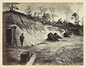 Battery No. 4, Near Yorktown, Virginia, May 1862. Creator: Wood & Gibson.