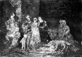 The Fairies, 1870/80. Creator: Adolphe Monticelli.