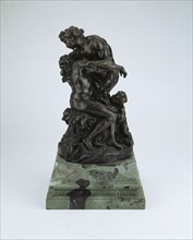 Bacchus Consoling Ariadne, modeled c. 1892  (cast 1903/07). Creator: Jules Dalou.