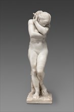 Eve after the Fall, Modeled 1883, carved about 1886. Creator: Auguste Rodin.