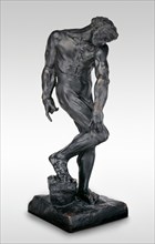 Adam, Modeled 1881, cast about 1924. Creator: Auguste Rodin.