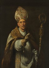St. Gerardo Sagredo, Bishop of Csanád, 1633. Creator: Bernardo Strozzi.