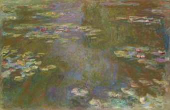 Water Lily Pond, 1917/19. Creator: Claude Monet.