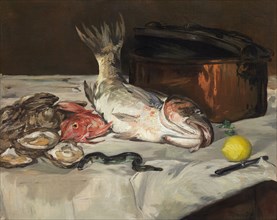 Fish (Still Life), 1864. Creator: Edouard Manet.