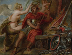 The Apotheosis of the Hero, 1630/40. Creator: Follower of Peter Paul Rubens.