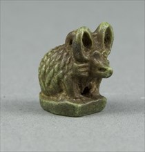 Amulet of a Hedgehog, Egypt, New Kingdom-Third Intermediate Period (about 1550-664 BCE). Creator: Unknown.