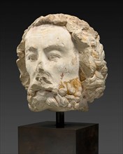 Head of a Bearded Man, 1300/25. Creator: Unknown.