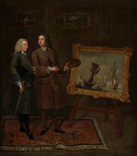 Thomas Walker and Peter Monamy, c. 1735. Creator: Gawen Hamilton.