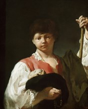 The Beggar Boy (The Young Pilgrim), 1738/39. Creator: Giovanni Battista Piazzetta.