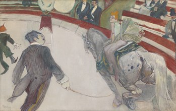 Equestrienne (At the Cirque Fernando), 1887/88. Creator: Henri de Toulouse-Lautrec.