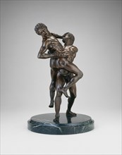 Hercules and Antaeus, 1600/25. Creator: Unknown.