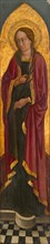 Saint Giustina of Padua from an Augustinian altarpiece, 1450/75. Creator: Unknown.