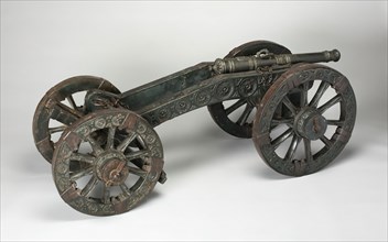 Model of a Bronze Field Cannon, Austria, late 17th century, possibly late 18th century. Creator: Unknown.