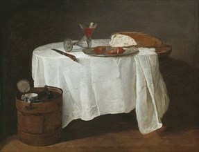 The White Tablecloth, 1731/32. Creator: Jean-Simeon Chardin.