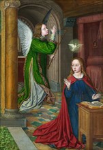 The Annunciation, 1490/95. Creator: Jean Hey.