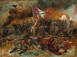 The Defense of Paris, 1870/71. Creator: Jean Louis Ernest Meissonier.