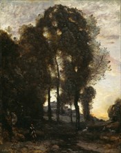 Souvenir of Italy, 1855/60. Creator: Jean-Baptiste-Camille Corot.