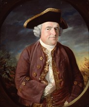 Portrait of a Man in a Tricorn Hat, 1767. Creator: John Russell.