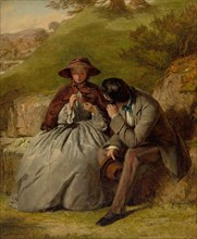 The Lovers, 1855. Creator: William Powell Frith.