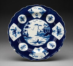 Plate, Bow, 1755/65. Creator: Bow Porcelain Factory.