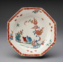 Soup Plate, Bow, c. 1755. Creator: Bow Porcelain Factory.