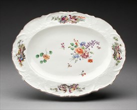Dish, Chelsea, c. 1760. Creator: Chelsea Porcelain Manufactory.