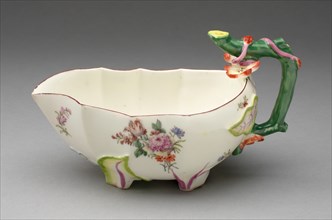 Sauceboat, Chelsea, 1760/70. Creator: Chelsea Porcelain Manufactory.