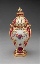 Potpourri Vase, Chelsea, c. 1765. Creator: Chelsea Porcelain Manufactory.
