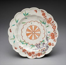 Plate, Chelsea, c. 1755. Creator: Chelsea Porcelain Manufactory.