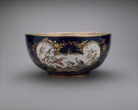 Punch Bowl, Chelsea, c. 1765. Creator: Chelsea Porcelain Manufactory.