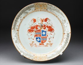 Dish, China, c. 1733. Creator: Jingdezhen Porcelain.