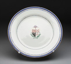 Plate, China, 1791. Creator: Jingdezhen Porcelain.