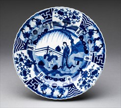 Plate, Jingdezhen, c. 1700. Creator: Jingdezhen Porcelain.