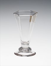 Cordial or Sweetmeat Glass, England, c. 1780. Creator: Unknown.