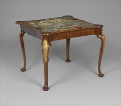 Card Table, England, c. 1720. Creator: Unknown.