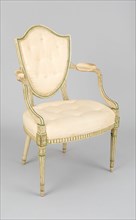 Armchair (one of a pair), England, c. 1770/80. Creator: Unknown.
