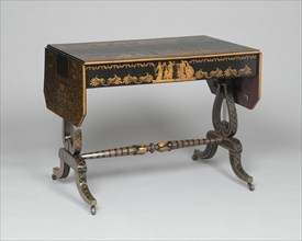 Sofa Table, England, c. 1810. Creator: Unknown.