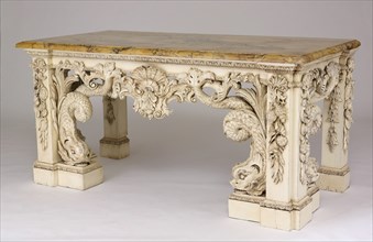Slab or Side Table, England, c. 1735. Creator: Unknown.