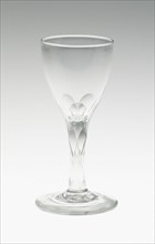 Wine Glass, England, c. 1775/99. Creator: Unknown.