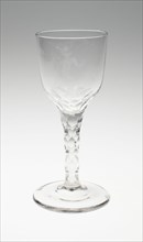 Wine Glass, Netherlands, c. 1775. Creator: Unknown.